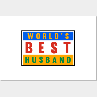 World's Best Husband Posters and Art